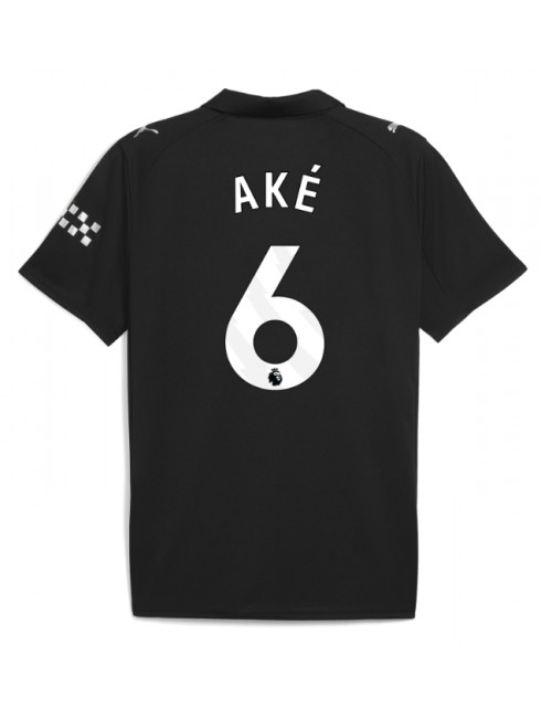Muži Futbalové oblečenie Manchester City Nathan Ake #6 2025-26 Krátky Rukáv - Preč Muži Futbalové oblečenie Manchester City Nathan Ake #6 2025-26 Krátky Rukáv - Preč